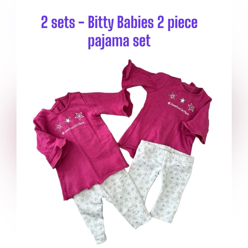 Bitty Baby Twins Pajama sets
